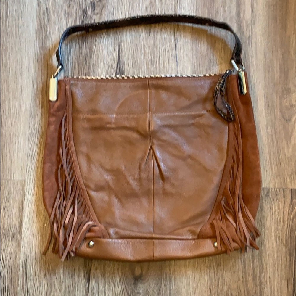 B Makowsky leather purse